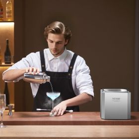 Commercial Glass Froster CO2 Beer Glass Chiller Fast Frost Ice Cup Machine (Option: silver)